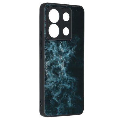 Husa de protectie Techsuit Glaze Series compatibila cu Xiaomi Redmi Note 13 Pro Plus 5G, acoperire spate, Red Nebula