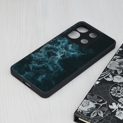 Husa de protectie Techsuit Glaze Series compatibila cu Xiaomi Redmi Note 13 Pro Plus 5G, acoperire spate, Red Nebula
