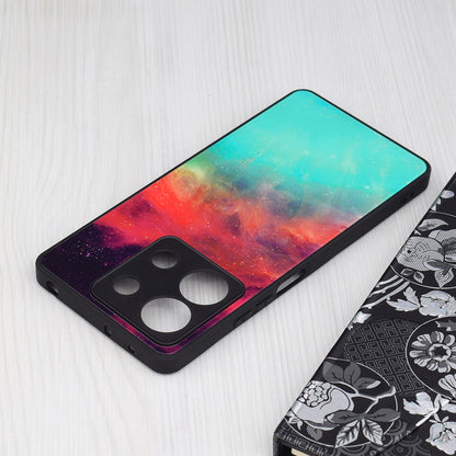 Husa de protectie Techsuit Glaze Series compatibila cu Xiaomi Redmi Note 13 Pro 5G, acoperire spate, Blue Ocean