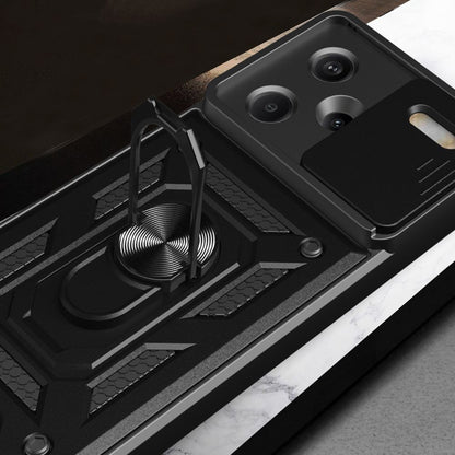 Husa de protectie Techsuit CamShield Series compatibila cu Xiaomi Redmi Note 13 Pro Plus 5G, acoperire spate, negru