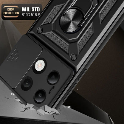 Husa de protectie Techsuit CamShield Series compatibila cu Xiaomi Redmi Note 13 4G, acoperire spate, negru