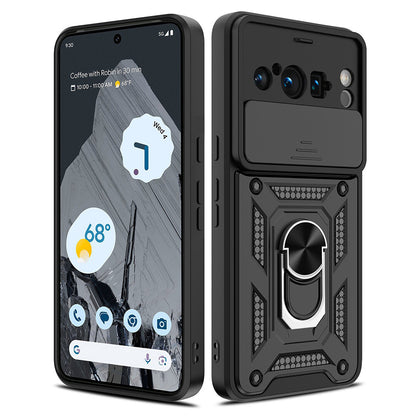 Husa de protectie Techsuit CamShield Series compatibila cu Google Pixel 8 Pro, acoperire spate, negru