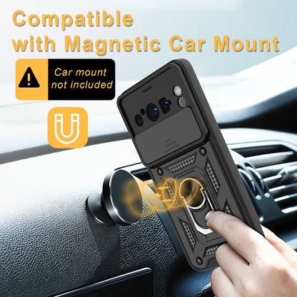 Husa de protectie Techsuit CamShield Series compatibila cu Google Pixel 8 Pro, acoperire spate, negru