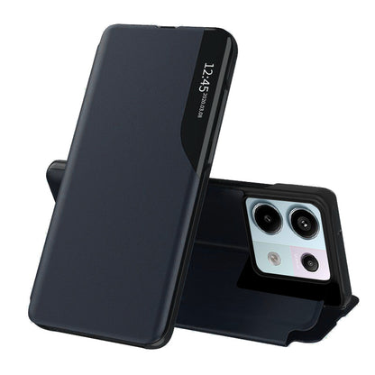 Husa de protectie Techsuit eFold Series compatibila cu Xiaomi Redmi Poco M6 Pro 4G, acoperire spate, verde inchis