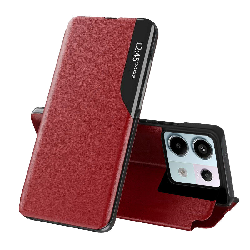 Husa de protectie Techsuit eFold Series compatibila cu Xiaomi Redmi Poco X5 Pro, acoperire spate, albastru