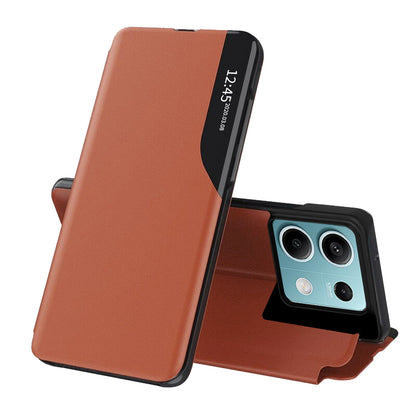 Husa de protectie Techsuit eFold Series compatibila cu Xiaomi Redmi Note 9 Pro Max, acoperire spate, negru