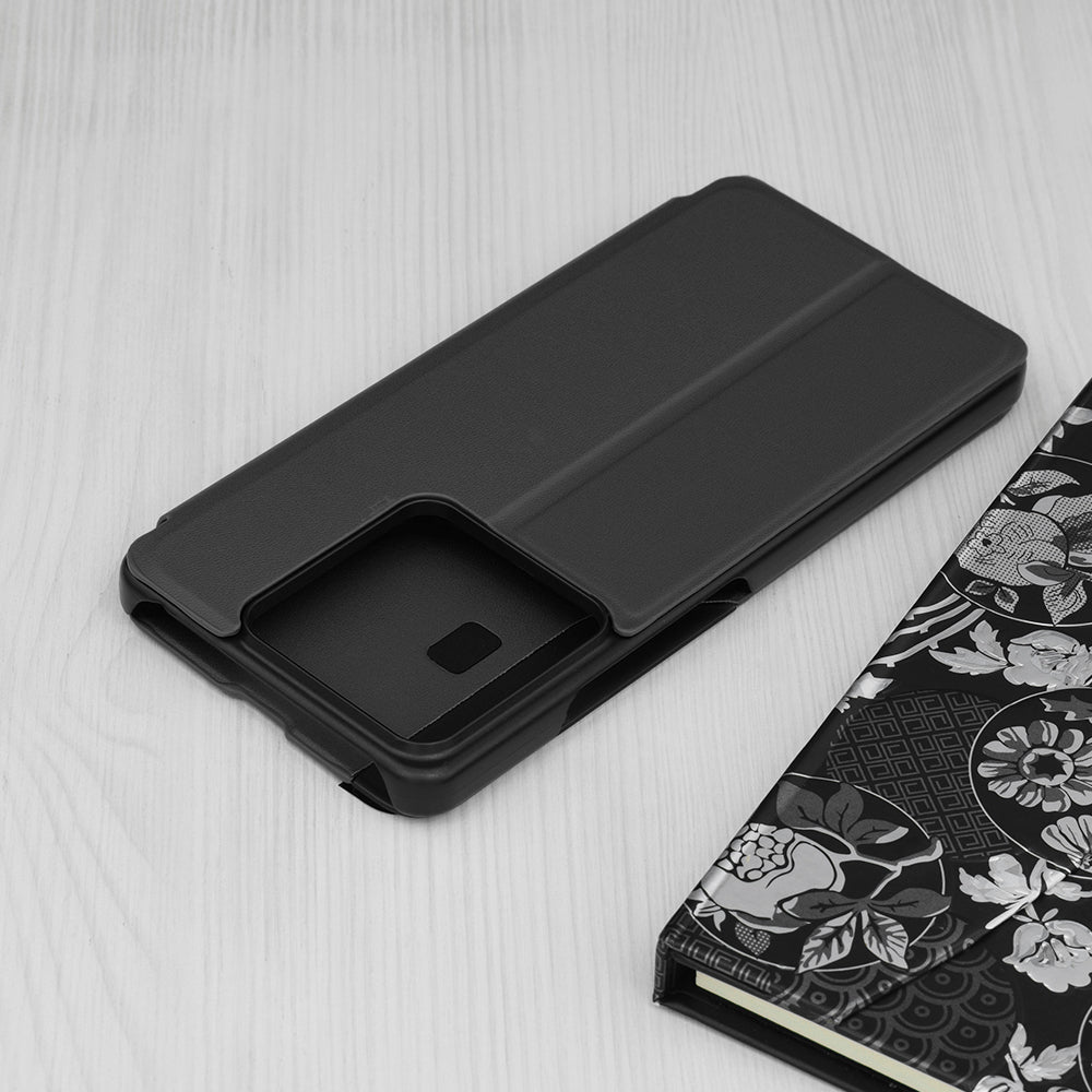 Husa de protectie Techsuit eFold Series compatibila cu Xiaomi Redmi Note 13 Pro Plus 5G, acoperire spate, rosu