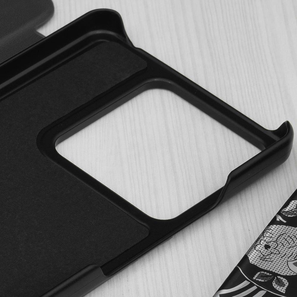 Husa de protectie Techsuit eFold Series compatibila cu Xiaomi Redmi Note 13 Pro Plus 5G, acoperire spate, rosu