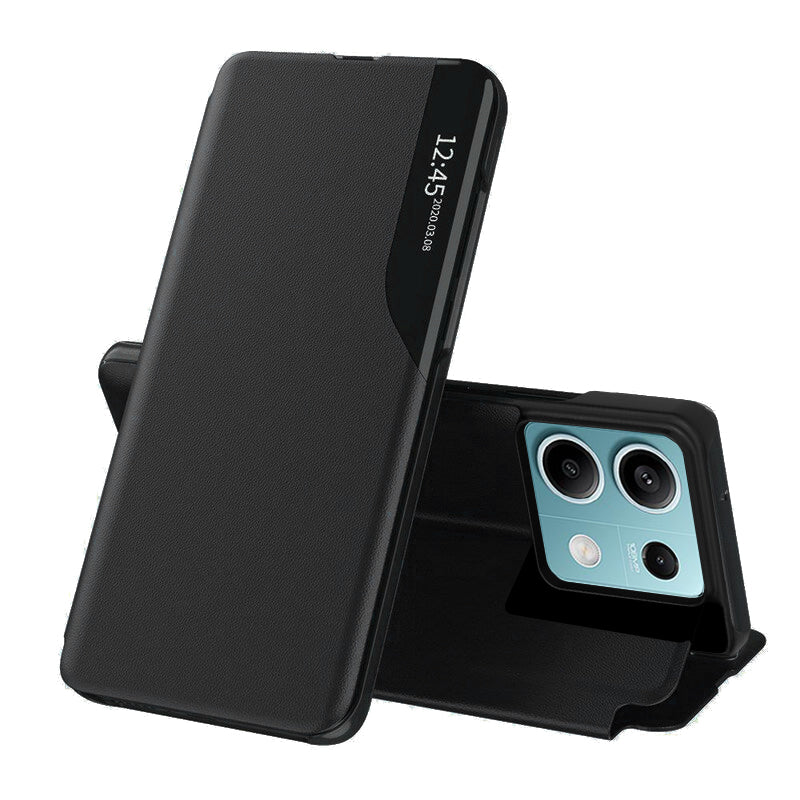 Husa de protectie Techsuit eFold Series compatibila cu Xiaomi Redmi Note 13 Pro Plus 5G, acoperire spate, rosu