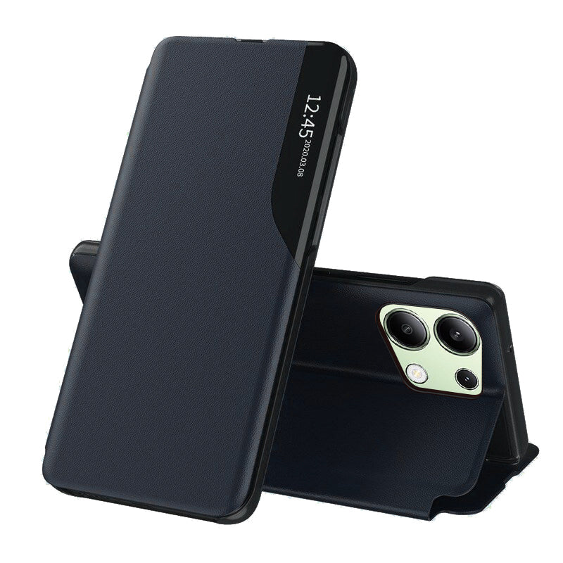 Husa de protectie Techsuit eFold Series compatibila cu Xiaomi Redmi Note 13 Pro Plus 5G, acoperire spate, negru