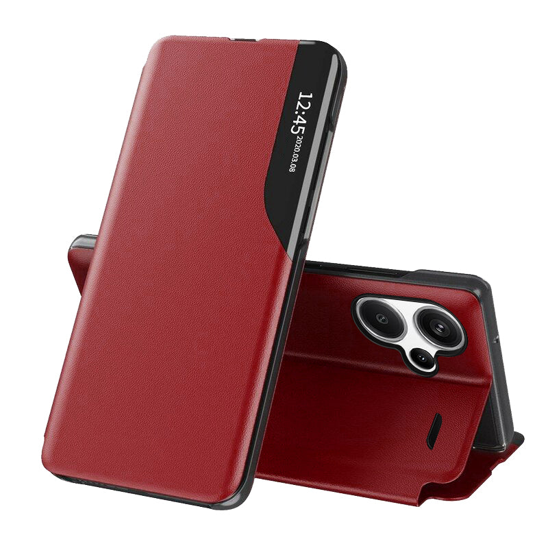Husa de protectie Techsuit eFold Series compatibila cu Xiaomi Redmi Poco X6, acoperire spate, albastru