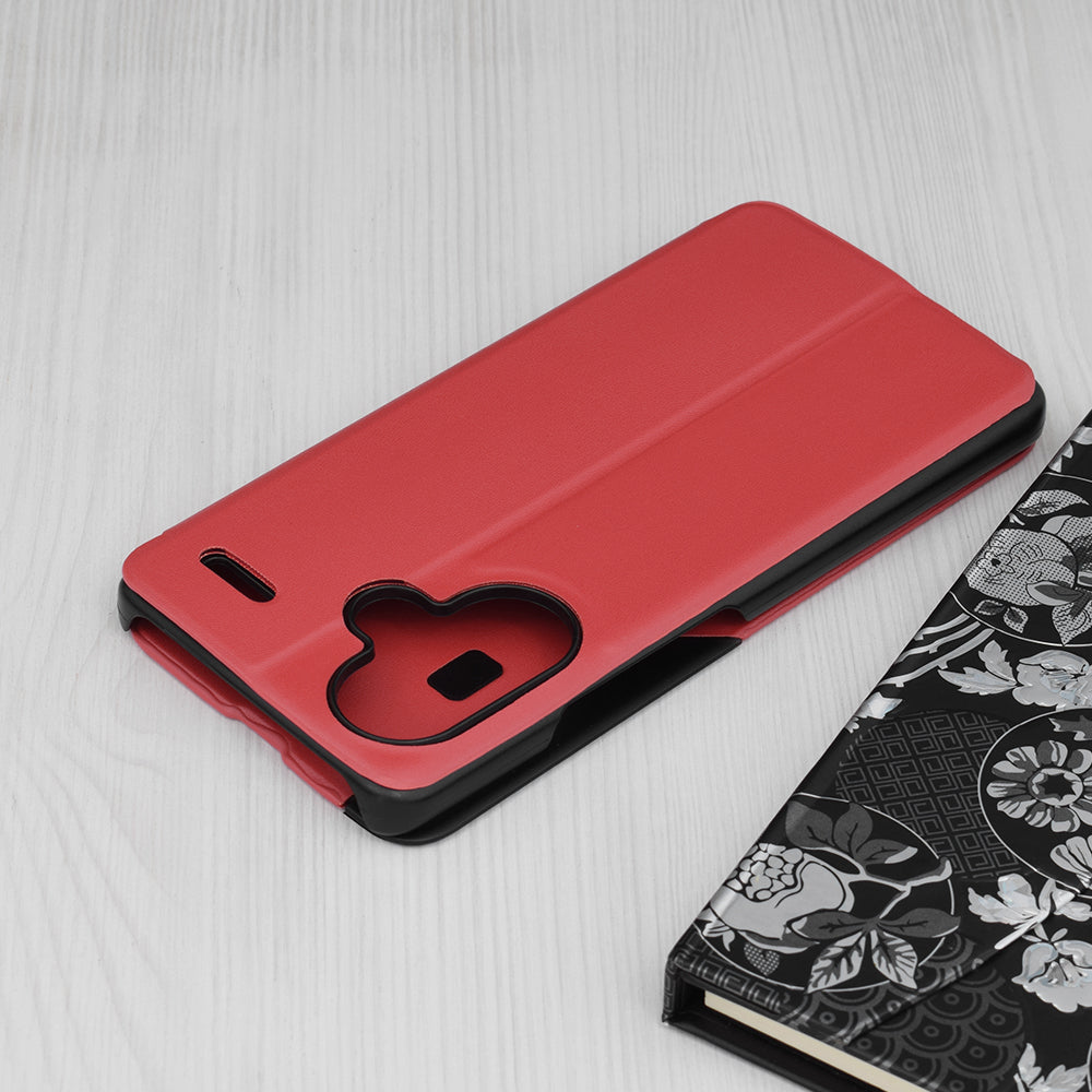 Husa de protectie Techsuit eFold Series compatibila cu Xiaomi Redmi Poco X6, acoperire spate, albastru