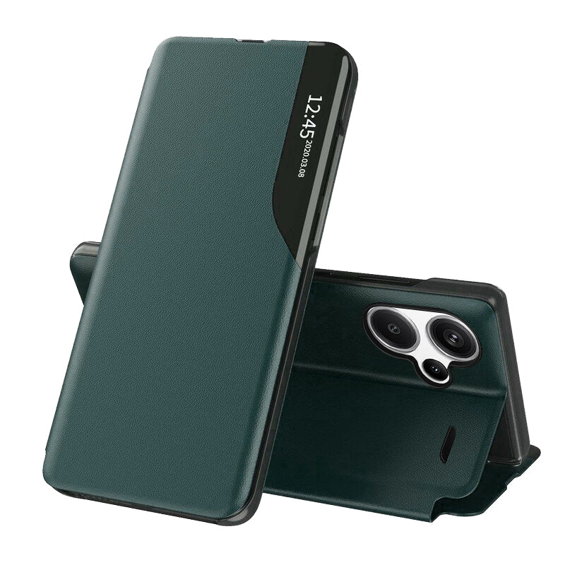 Husa de protectie Techsuit eFold Series compatibila cu Xiaomi Redmi Poco X5 Pro, acoperire spate, mov