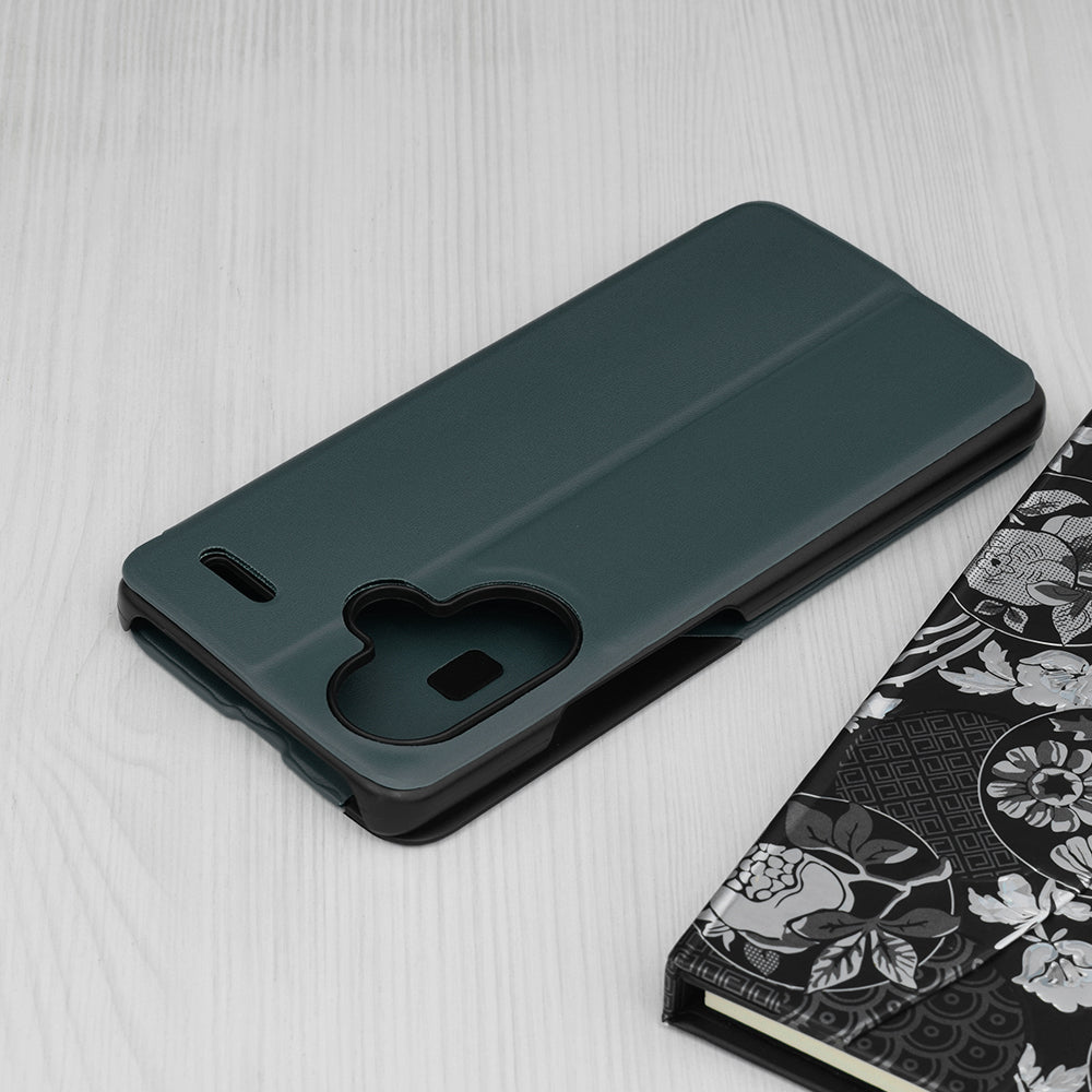Husa de protectie Techsuit eFold Series compatibila cu Xiaomi Redmi Poco X5 Pro, acoperire spate, mov