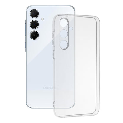 Husa de protectie Techsuit Clear Silicone compatibila cu Samsung Galaxy A35 5G, acoperire spate, transparent