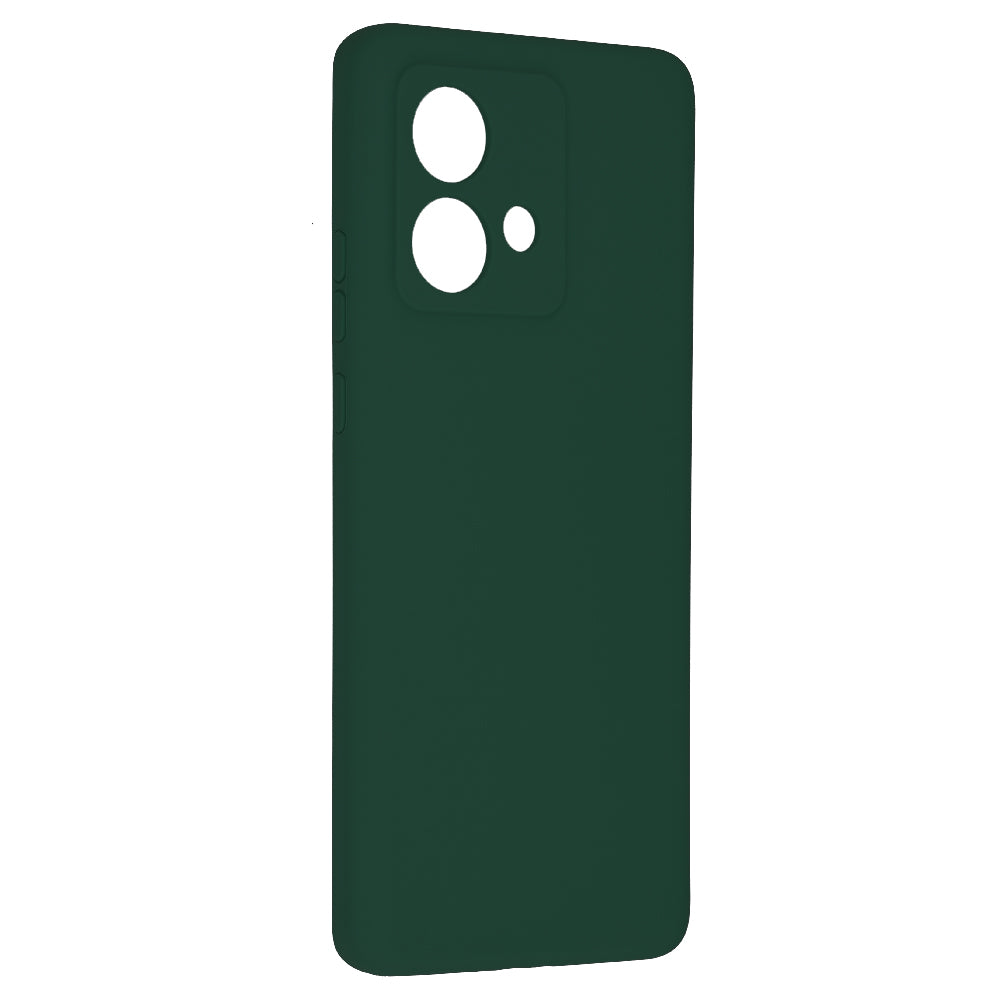 Husa de protectie Techsuit Soft Edge Silicone compatibila cu Motorola Edge 40 Neo, acoperire spate, verde inchis
