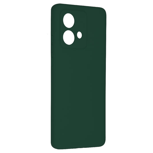 Husa de protectie Techsuit Soft Edge Silicone compatibila cu Motorola Edge 40 Neo, acoperire spate, verde inchis