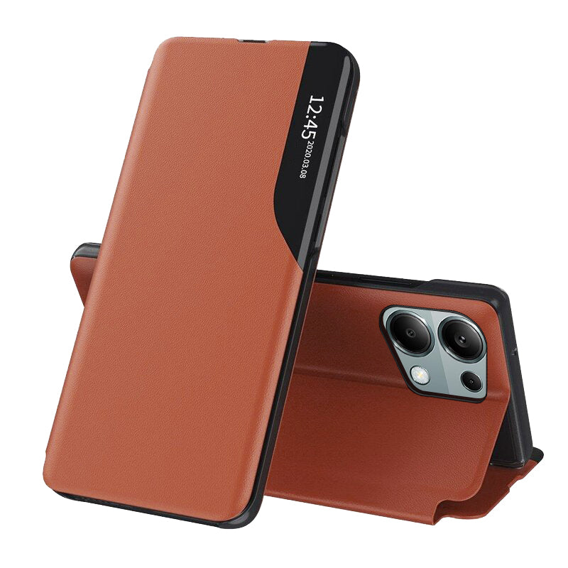 Husa de protectie Techsuit eFold Series compatibila cu Xiaomi Redmi Poco M6, acoperire spate, mov