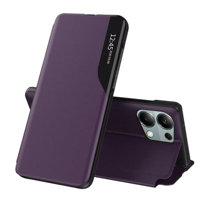 Husa de protectie Techsuit eFold Series compatibila cu Xiaomi Redmi Poco C65, acoperire spate, rosu