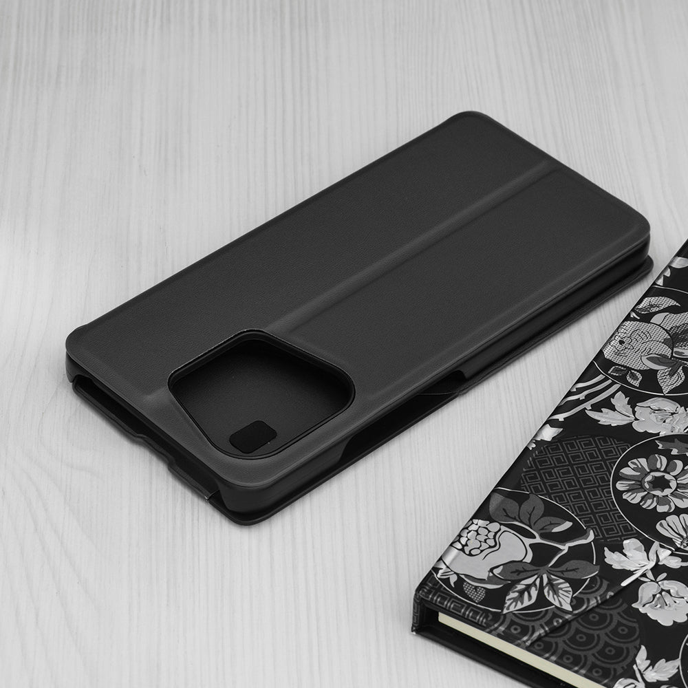 Husa de protectie Techsuit eFold Series compatibila cu Xiaomi Redmi Poco C65, acoperire spate, albastru