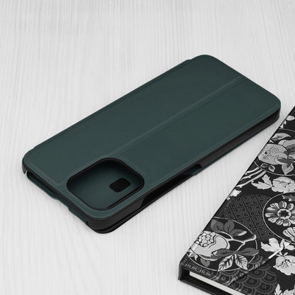 Husa de protectie Techsuit eFold Series compatibila cu Xiaomi Redmi 12 5G, acoperire spate, verde inchis
