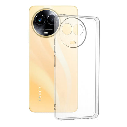Husa de protectie Techsuit Clear Silicone compatibila cu Realme 11 5G, acoperire spate, transparent
