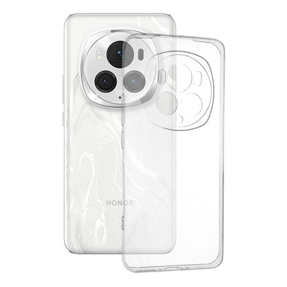 Husa de protectie Techsuit Clear Silicone compatibila cu Honor Magic 4 Pro 5G, acoperire spate, transparent