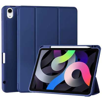 Husa de protectie pentru tableta Techsuit Flex Trifold compatibila cu Xiaomi Redmi Poco Pad, bleumarin, TPU