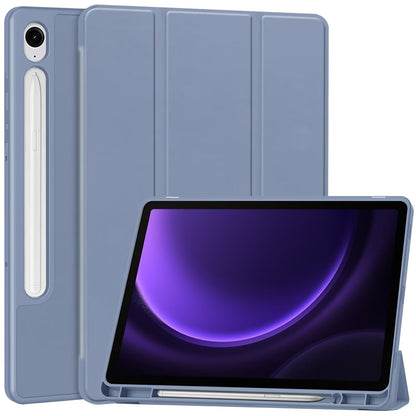 Husa de protectie pentru tableta Techsuit Flex Trifold compatibila cu Xiaomi Redmi Pad Pro, mov, TPU