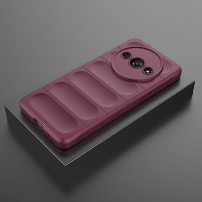 Husa de protectie Techsuit Magic Shield compatibila cu Xiaomi Redmi A3, acoperire spate, visiniu