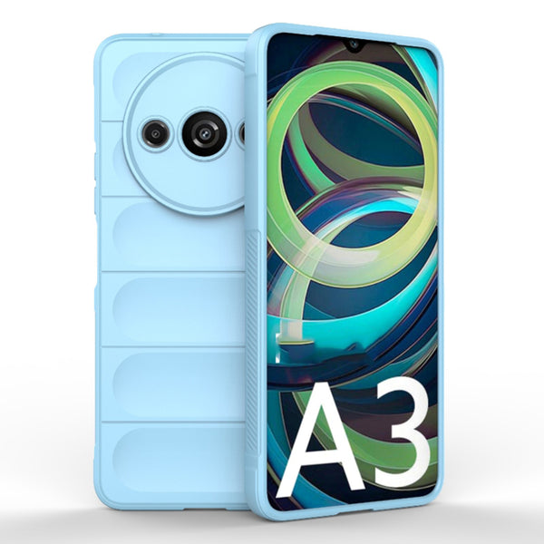 Husa de protectie Techsuit Magic Shield compatibila cu Xiaomi Redmi A3, acoperire spate, albastru inchis