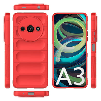 Husa de protectie Techsuit Magic Shield compatibila cu Xiaomi Redmi A3, acoperire spate, rosu