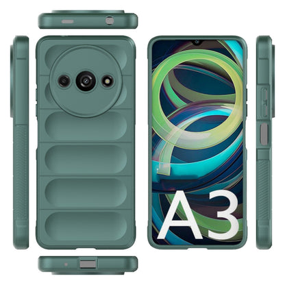Husa de protectie Techsuit Magic Shield compatibila cu Xiaomi Redmi A3, acoperire spate, verde