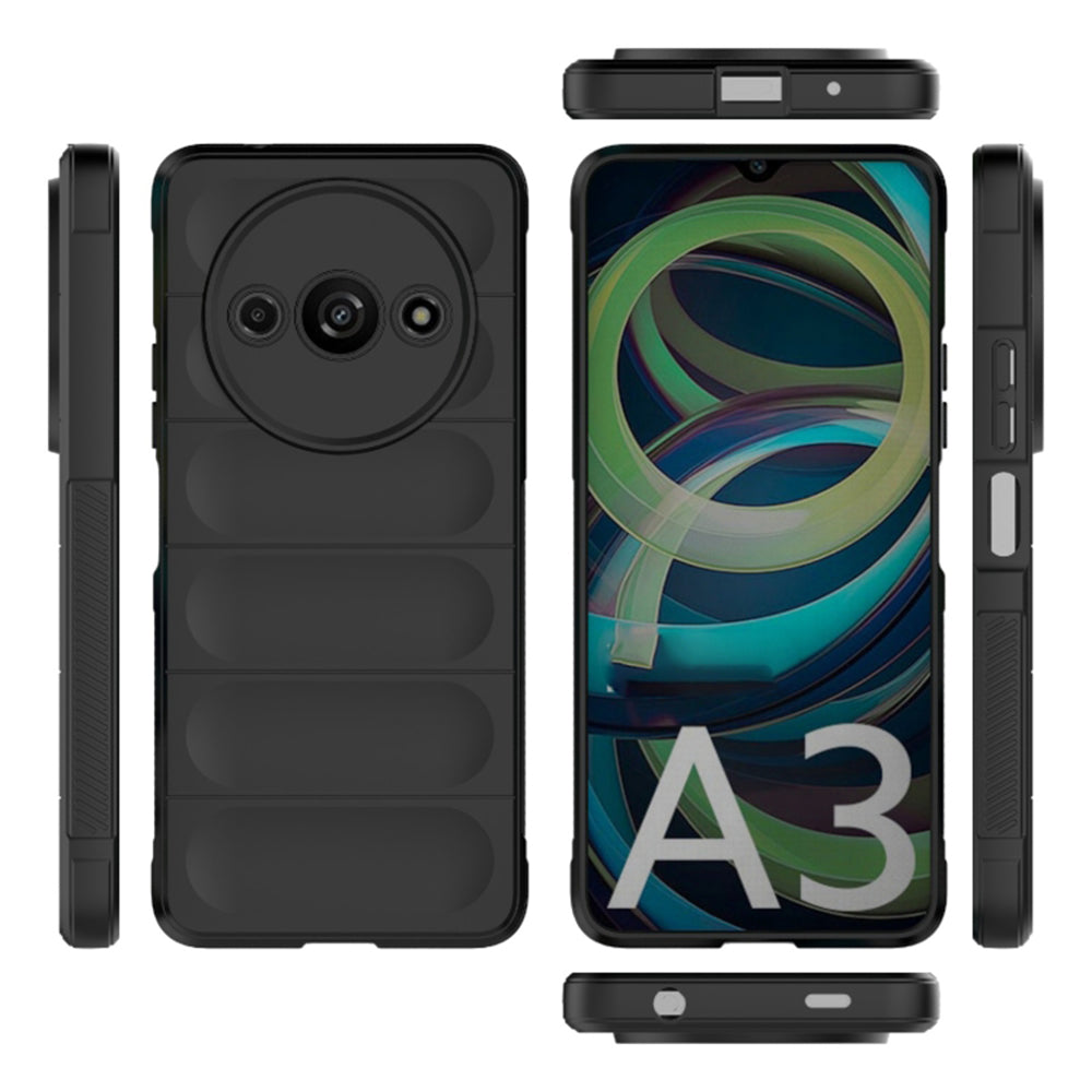 Husa de protectie Techsuit Magic Shield compatibila cu Xiaomi Redmi A3, acoperire spate, negru