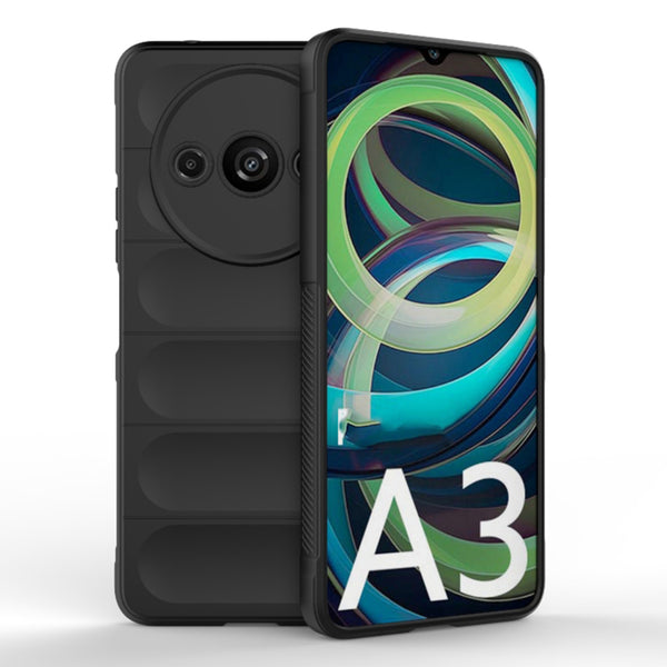 Husa de protectie Techsuit Magic Shield compatibila cu Xiaomi Redmi A3, acoperire spate, negru