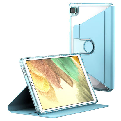Husa de protectie pentru tableta Techsuit Crystal Vision compatibila cu Samsung Galaxy Tab A7 Lite 8.7 inch T225 2021, Policarbonat TPU, bleu
