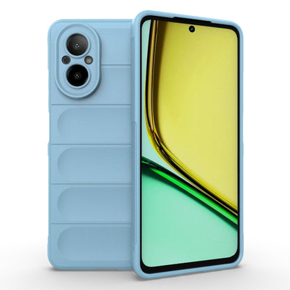 Husa de protectie Techsuit Magic Shield compatibila cu Realme C67 4G, acoperire spate, albastru inchis