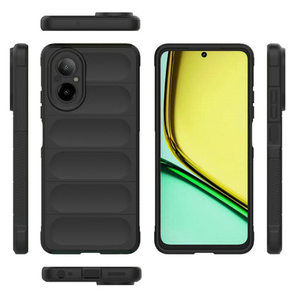 Husa de protectie Techsuit Magic Shield compatibila cu Realme C67 4G, acoperire spate, negru