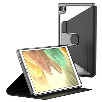 Husa de protectie pentru tableta Techsuit Crystal Vision compatibila cu Samsung Galaxy Tab A7 Lite 8.7 inch T225 2021, Policarbonat TPU, negru