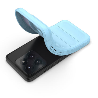 Husa de protectie Techsuit Magic Shield compatibila cu Xiaomi 14, acoperire spate, albastru inchis