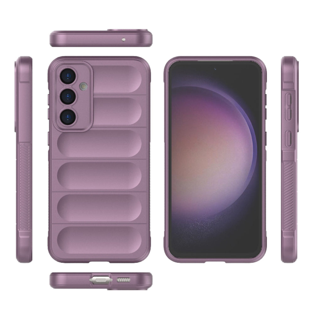 Husa de protectie Techsuit Magic Shield compatibila cu Samsung Galaxy S23 FE, acoperire spate, mov