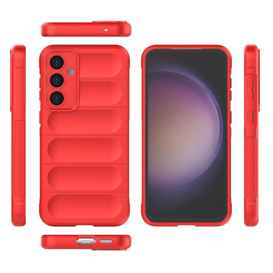 Husa de protectie Techsuit Magic Shield compatibila cu Samsung Galaxy S23 FE, acoperire spate, rosu