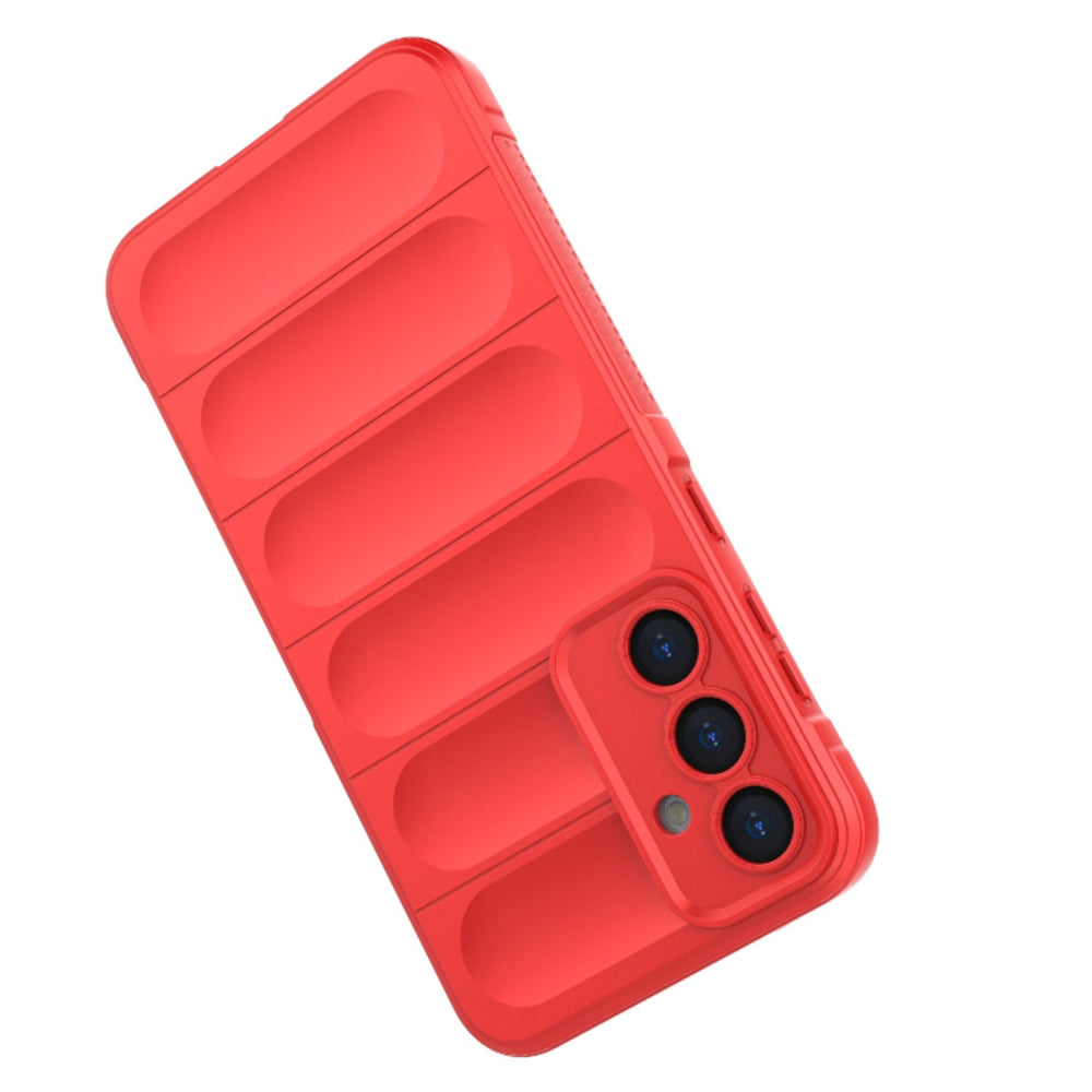 Husa de protectie Techsuit Magic Shield compatibila cu Samsung Galaxy S23 FE, acoperire spate, rosu