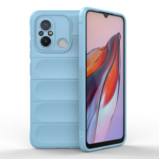 Husa de protectie Techsuit Magic Shield compatibila cu Xiaomi Redmi 12C, acoperire spate, albastru inchis