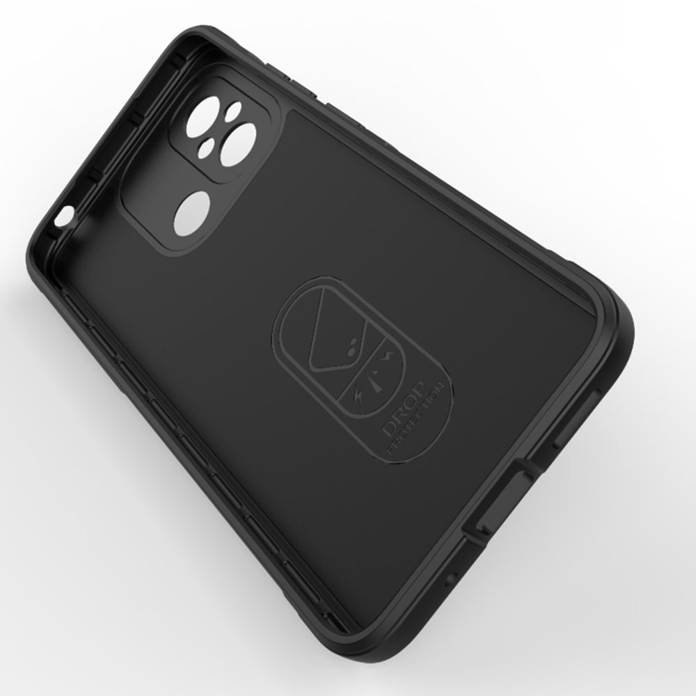 Husa de protectie Techsuit Magic Shield compatibila cu Xiaomi Redmi 12C, acoperire spate, rosu