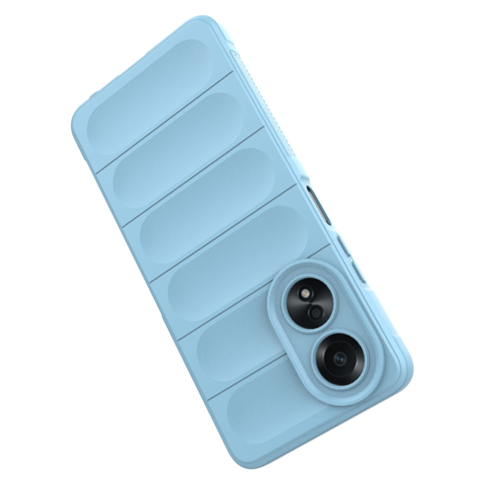 Husa de protectie Techsuit Magic Shield compatibila cu Oppo A58 4G, acoperire spate, rosu