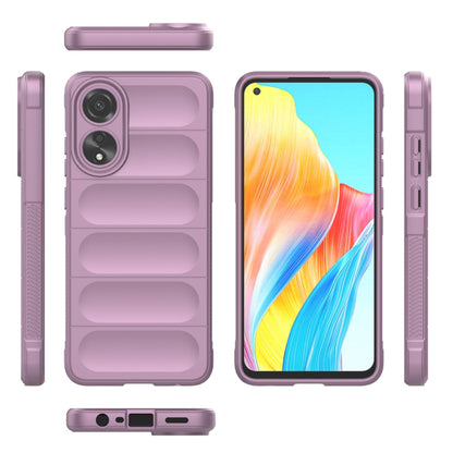 Husa de protectie Techsuit Magic Shield compatibila cu Oppo A78 4G, acoperire spate, mov