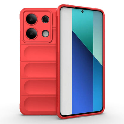 Husa de protectie Techsuit Magic Shield compatibila cu Xiaomi Redmi Note 13 4G, acoperire spate, rosu