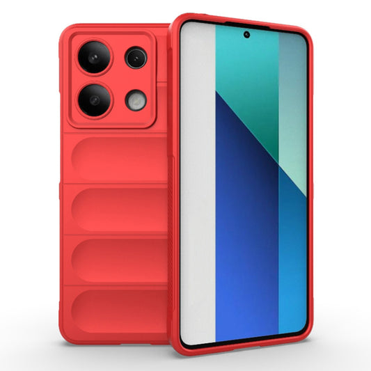 Husa de protectie Techsuit Magic Shield compatibila cu Xiaomi Redmi Note 13 4G, acoperire spate, rosu