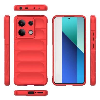 Husa de protectie Techsuit Magic Shield compatibila cu Xiaomi Redmi Note 13 4G, acoperire spate, rosu